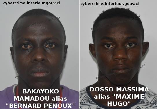 Côte d’Ivoire: Deux «arnacoeurs» mis aux arrêts par la PLCC
