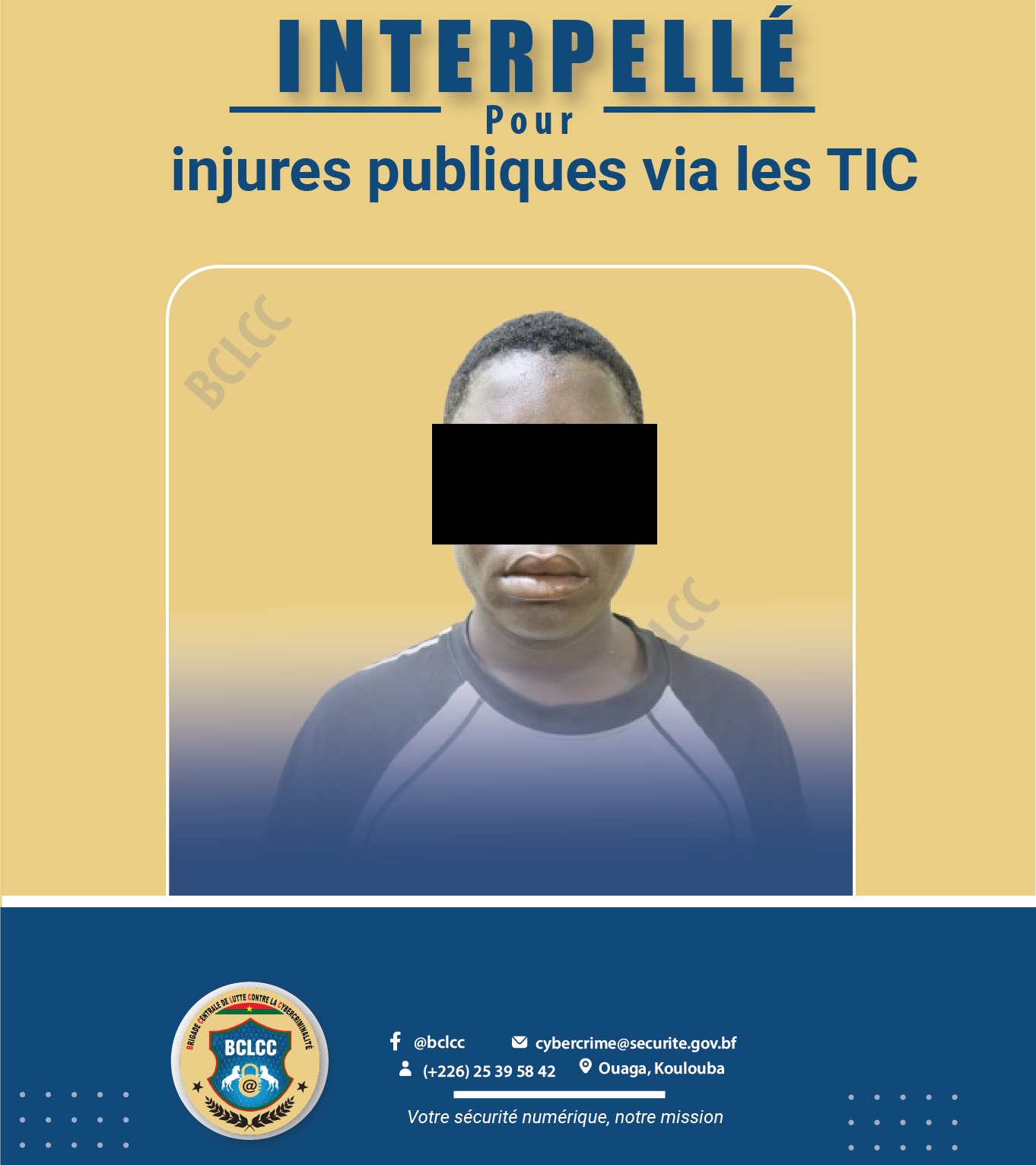 Lutte contre la cybercriminalité : un adolescent interpellé pour injures sur les réseaux sociaux