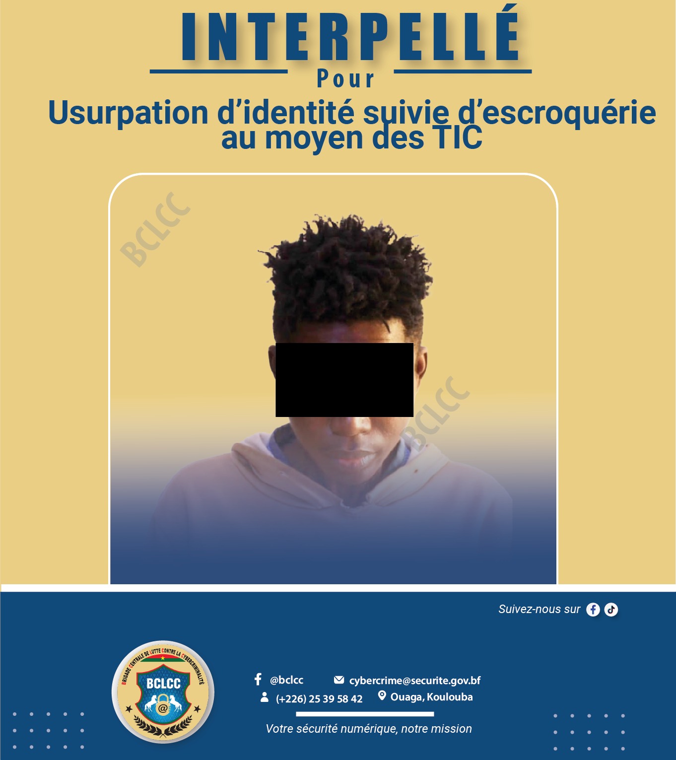 Cybercriminalité au Burkina Faso